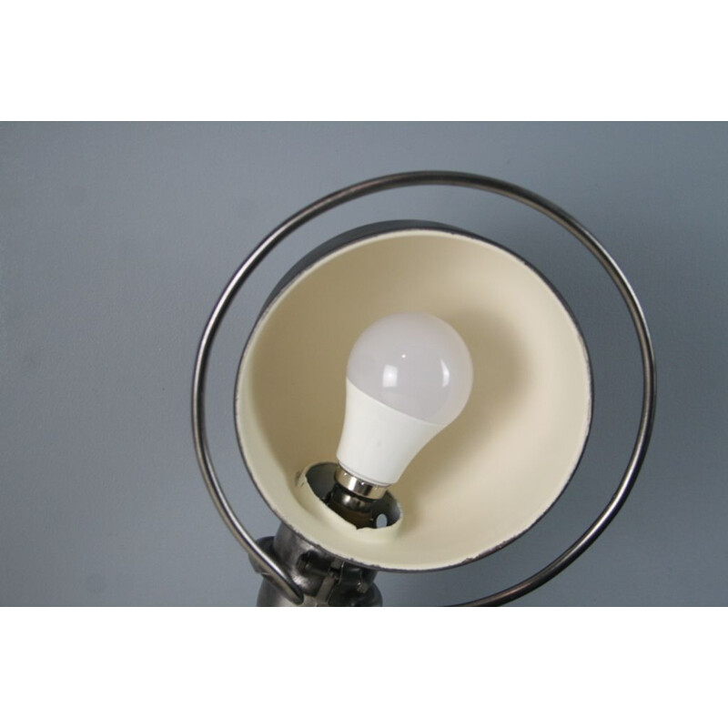 Vintage industrial lamp by Jean Louis Domecq