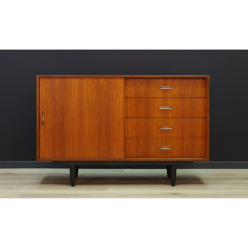 Vintage Danish highboard in teak