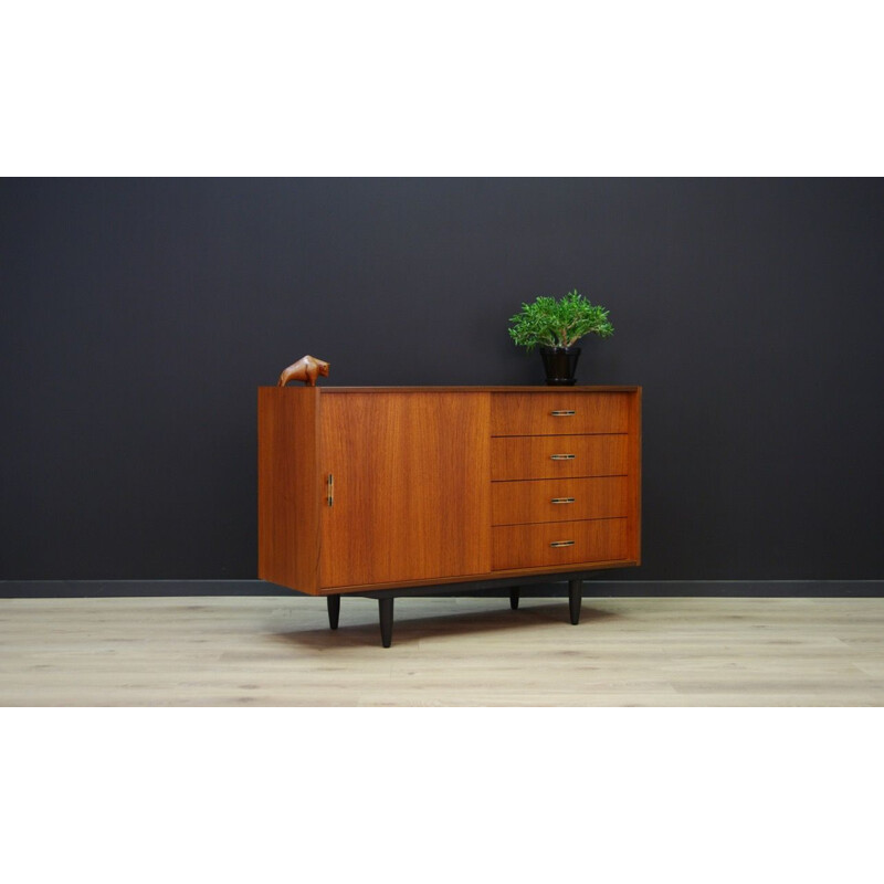 Vintage Danish highboard in teak