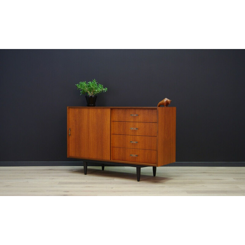 Vintage Danish highboard in teak