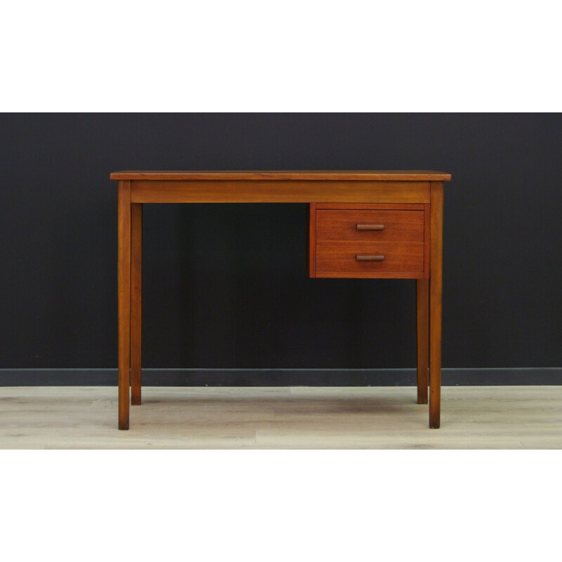 Vintage Danish desk in teak