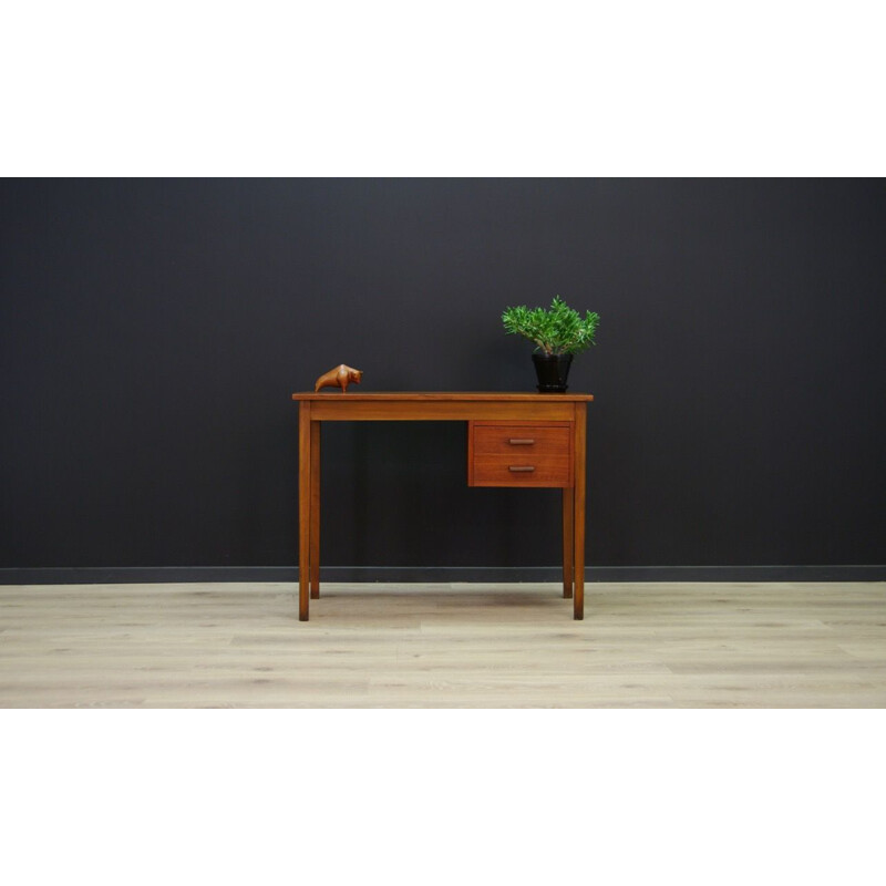 Vintage Danish desk in teak