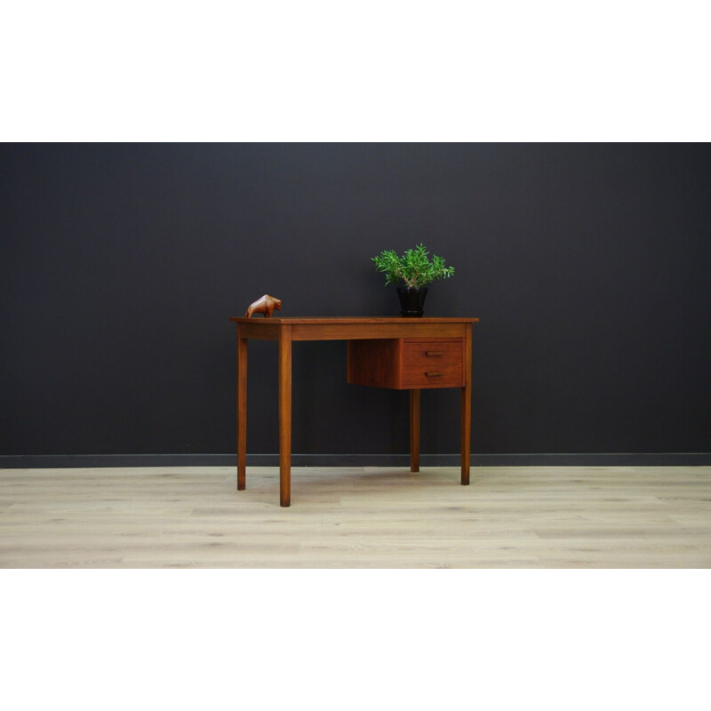 Vintage Danish desk in teak