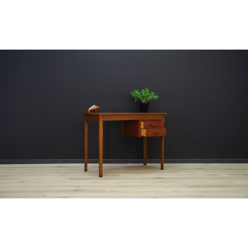 Vintage Danish desk in teak