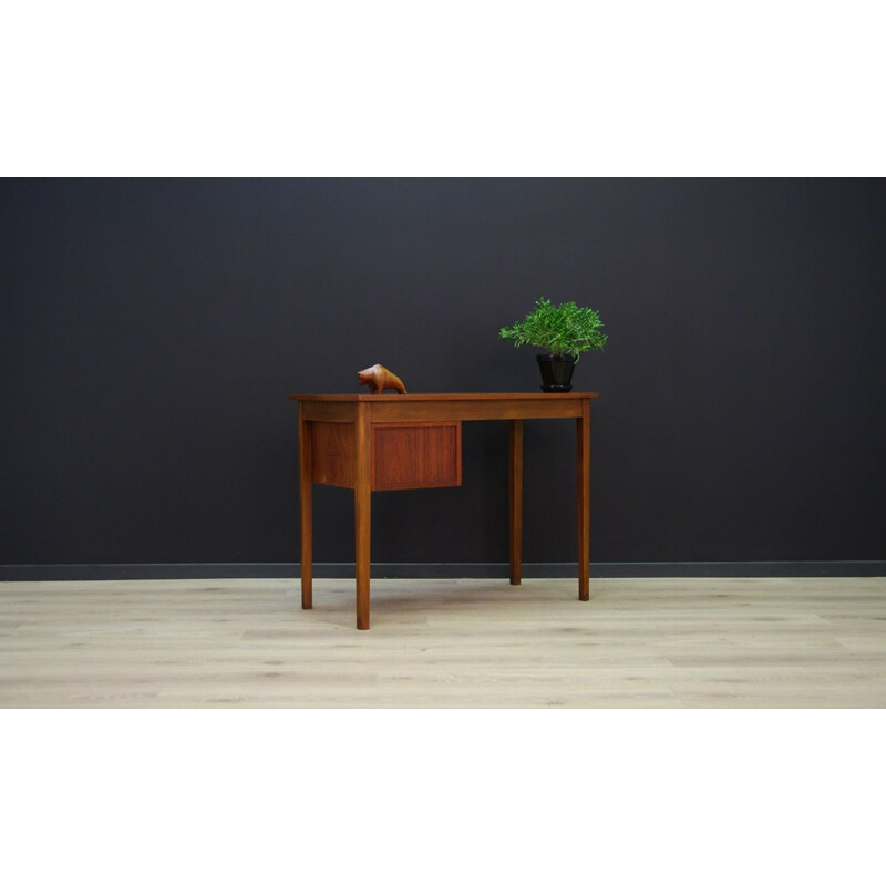 Vintage Danish desk in teak