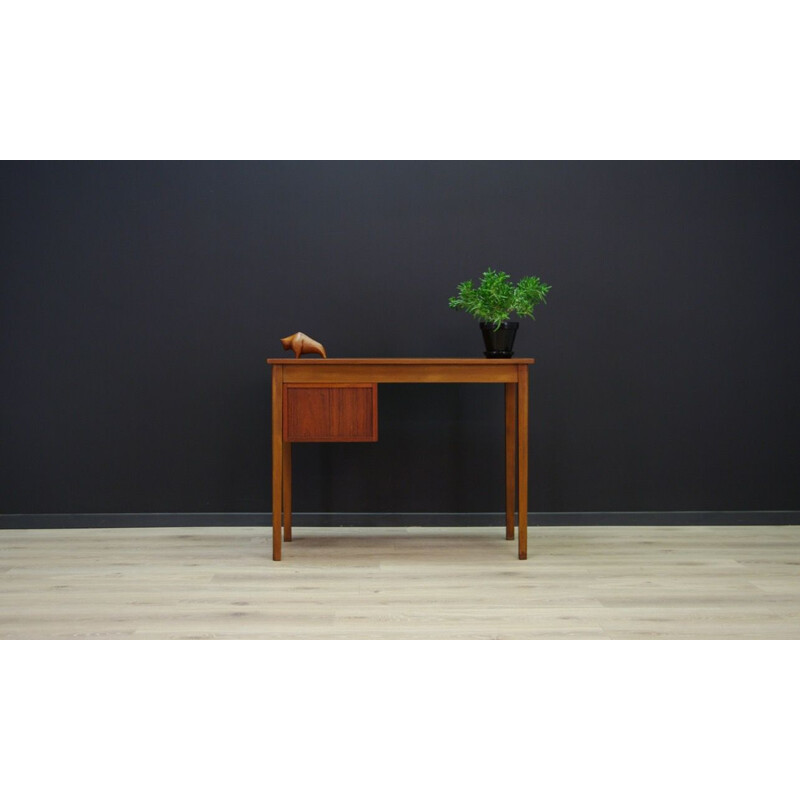 Vintage Danish desk in teak