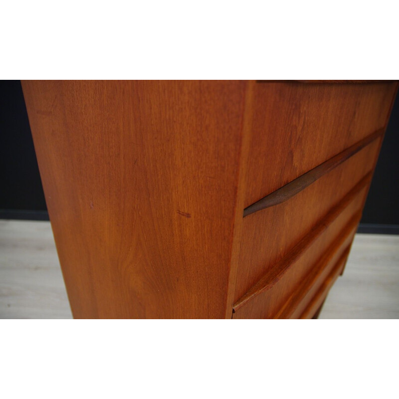 Vintage Danish chest of drawers in teak