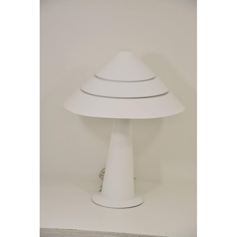 Desk lamp in white lacquered metal, Hans Agne JAKOBSSON - 1960s