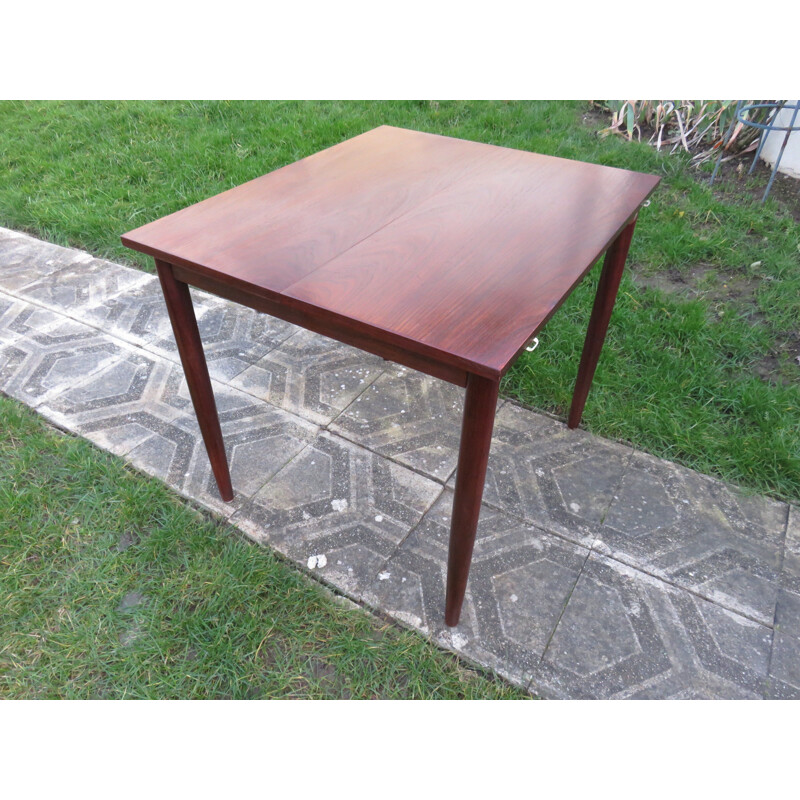 Vintage extendable rosewood table Denmark 1960
