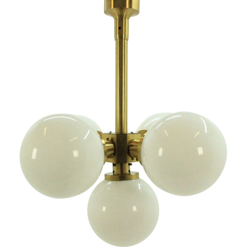 Vintage chandelier "Sputnik" by Kamenicky Senov
