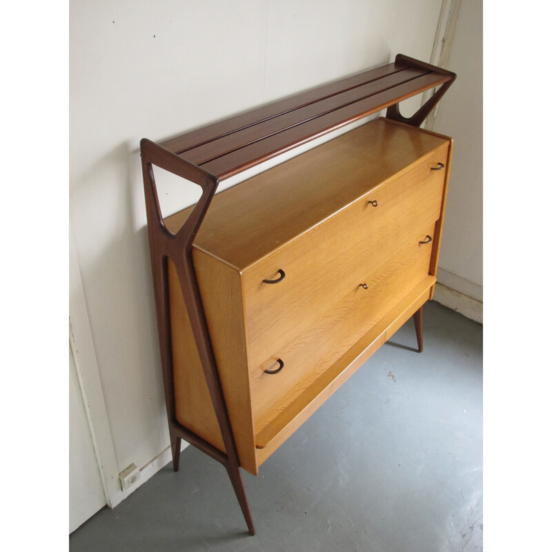 Vintage sideboard, Louis PAOLOZZI - 1950s