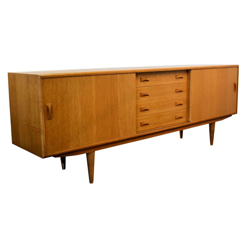 Vintage oak sideboard by Clausen & Son