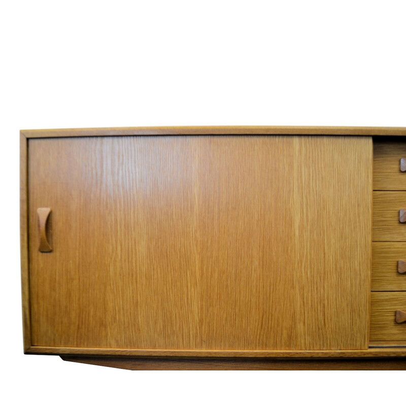 Vintage oak sideboard by Clausen & Son