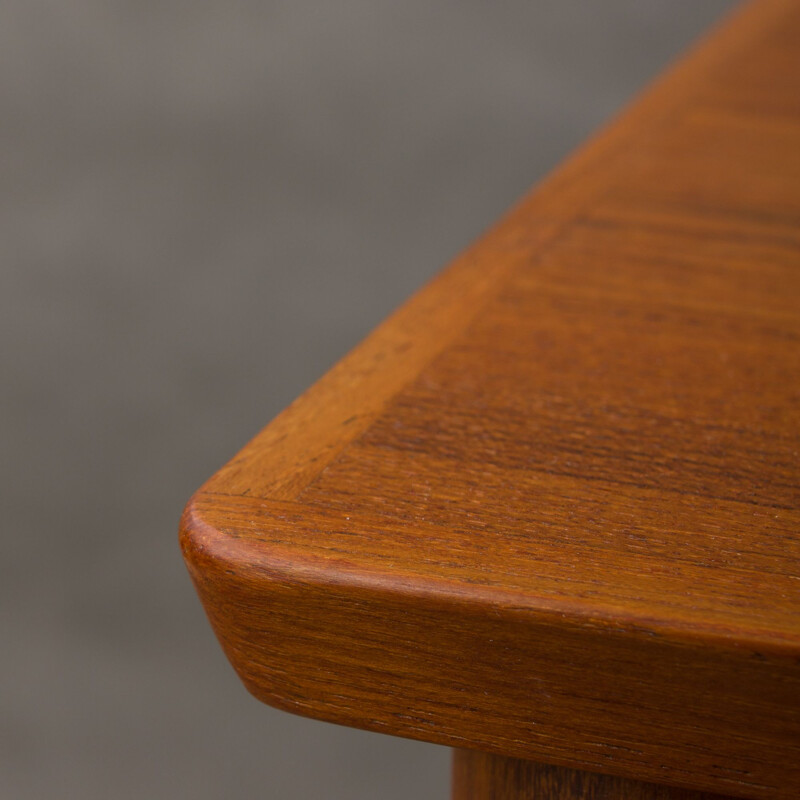 Vintage small Danish desk in teak