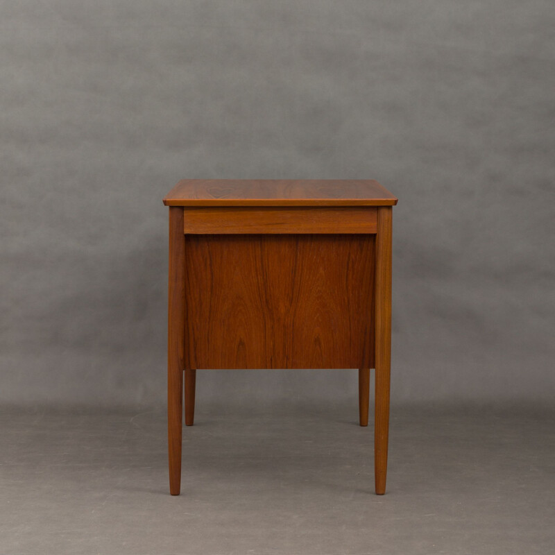 Vintage small Danish desk in teak