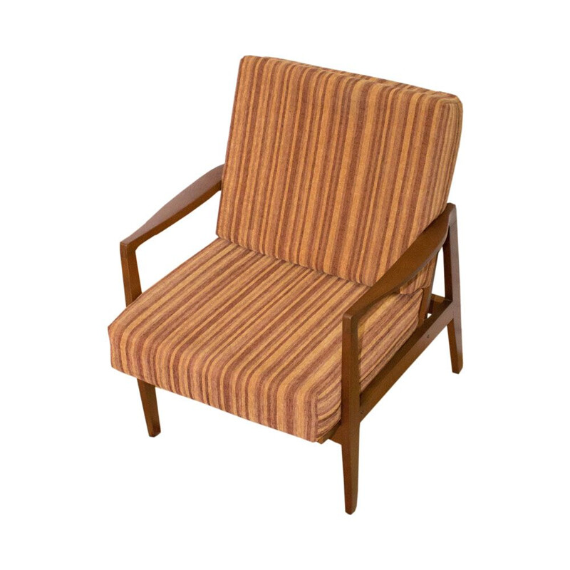 Vintage German armchair in wood