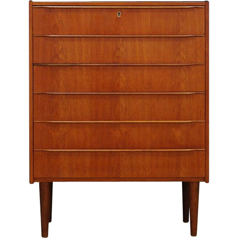 Vintage Danish chest of drawers in teak