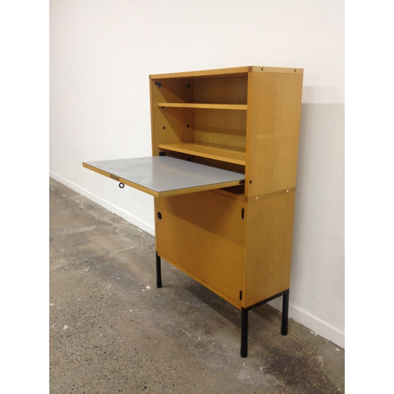 Cabinet in wood and metal, ARP - 1960s