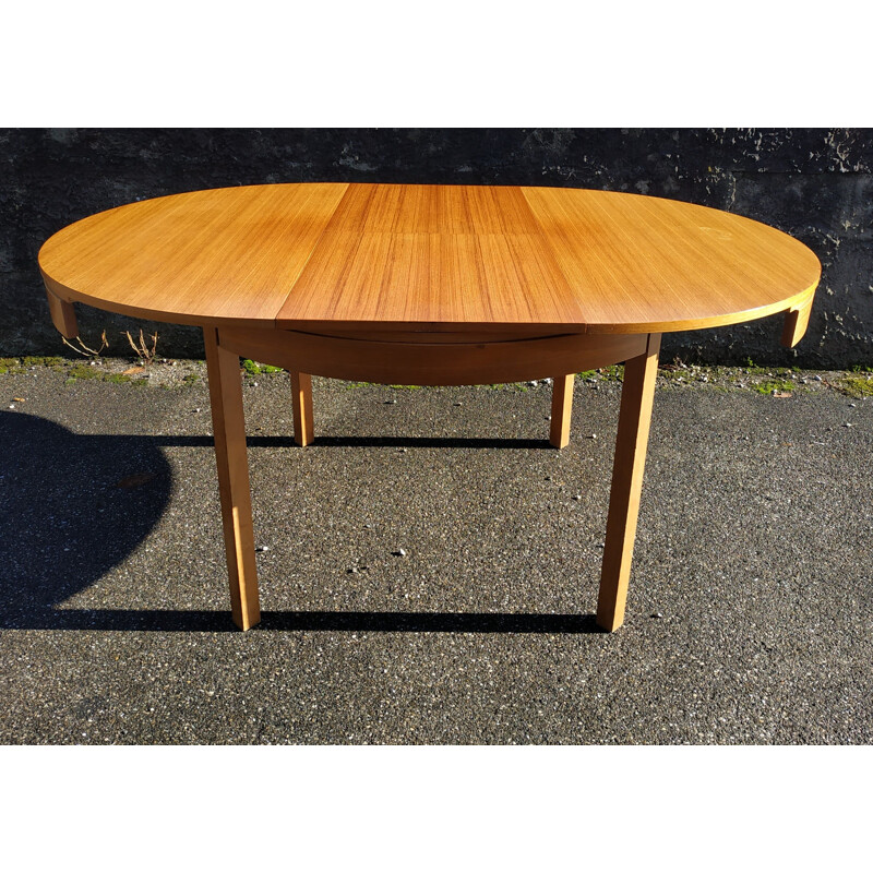 Vintage extandable teak table 1970