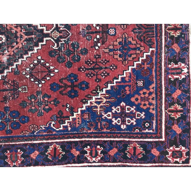 Vintage Persian Joshaghan rug