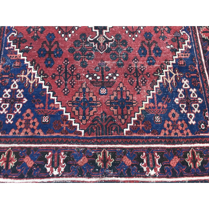 Vintage Persian Joshaghan rug