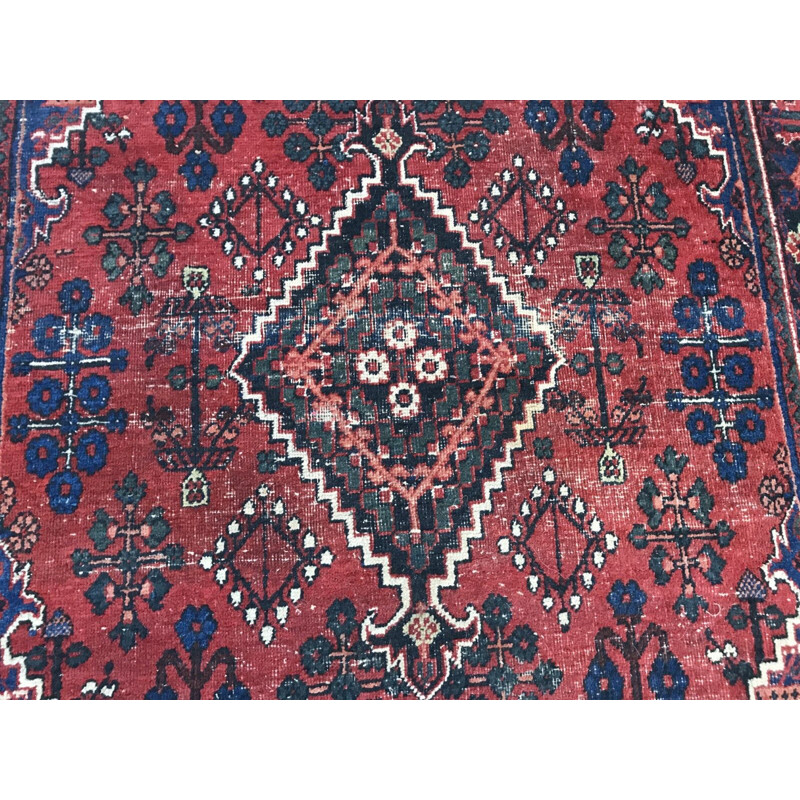 Vintage Persian Joshaghan rug