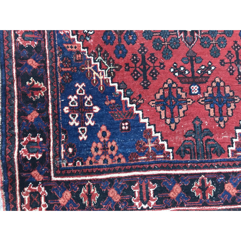 Vintage Persian Joshaghan rug