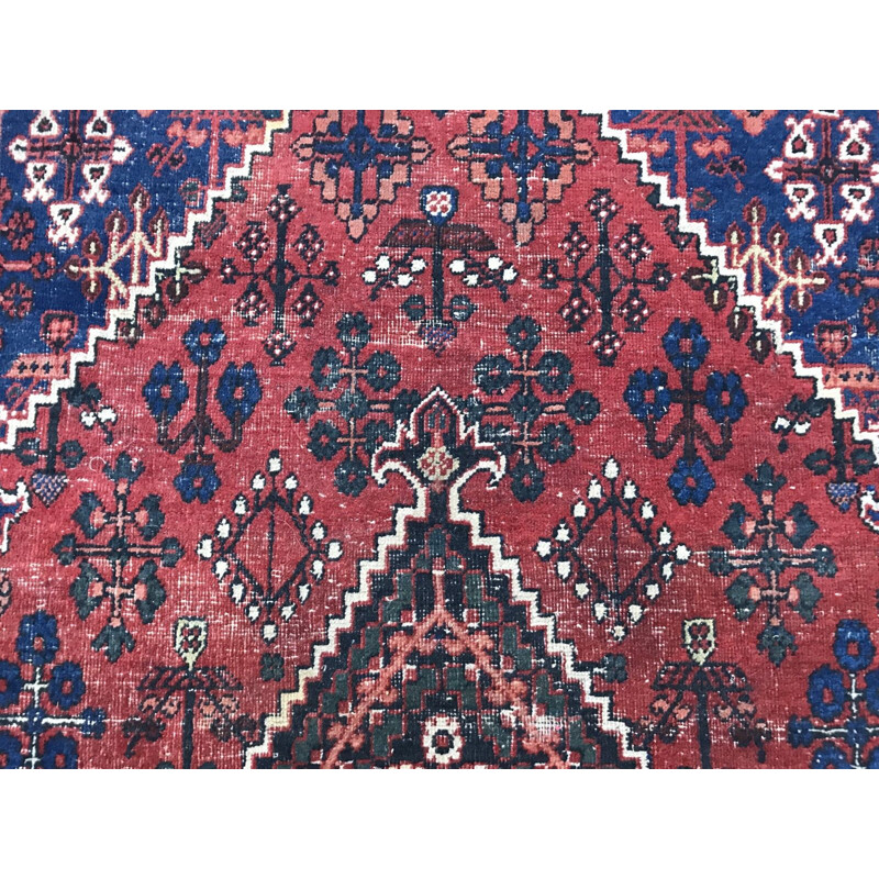 Vintage Persian Joshaghan rug