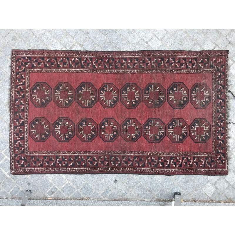 Tapis vintage Afghan turkmen