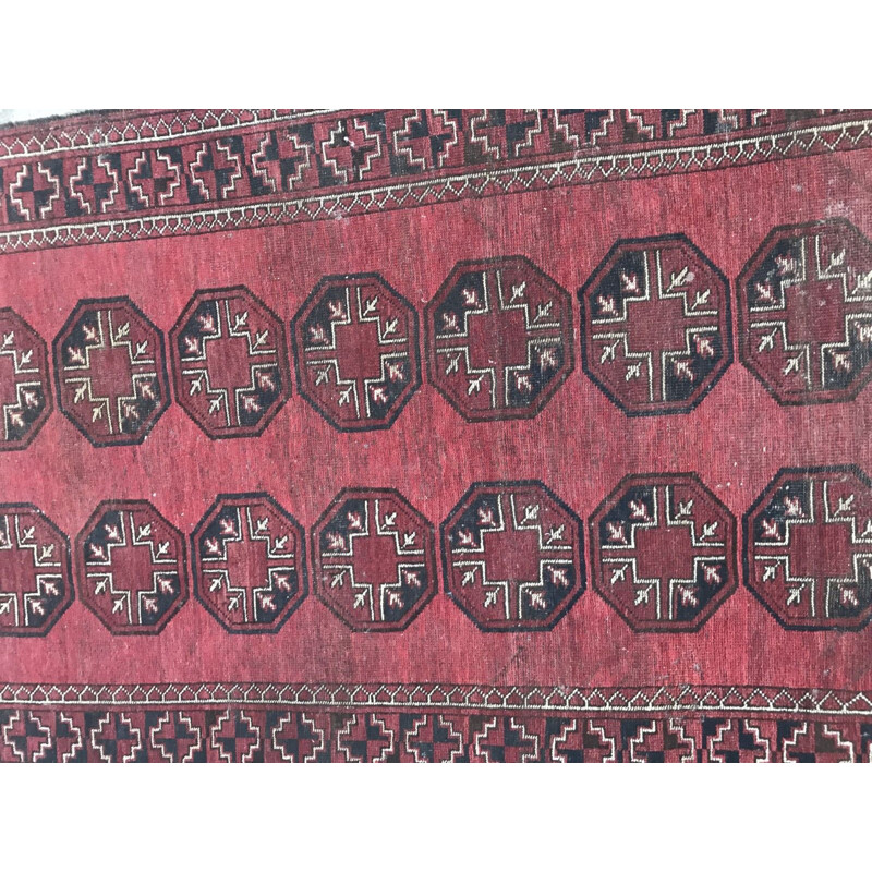 Tapis vintage Afghan turkmen