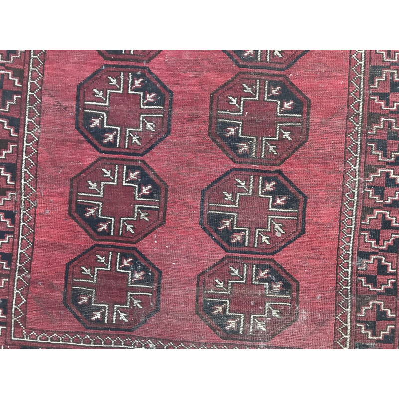 Tapis vintage Afghan turkmen