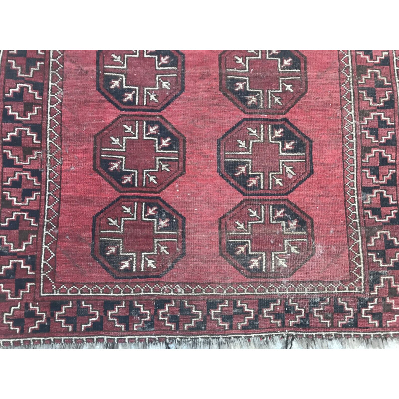 Tapis vintage Afghan turkmen