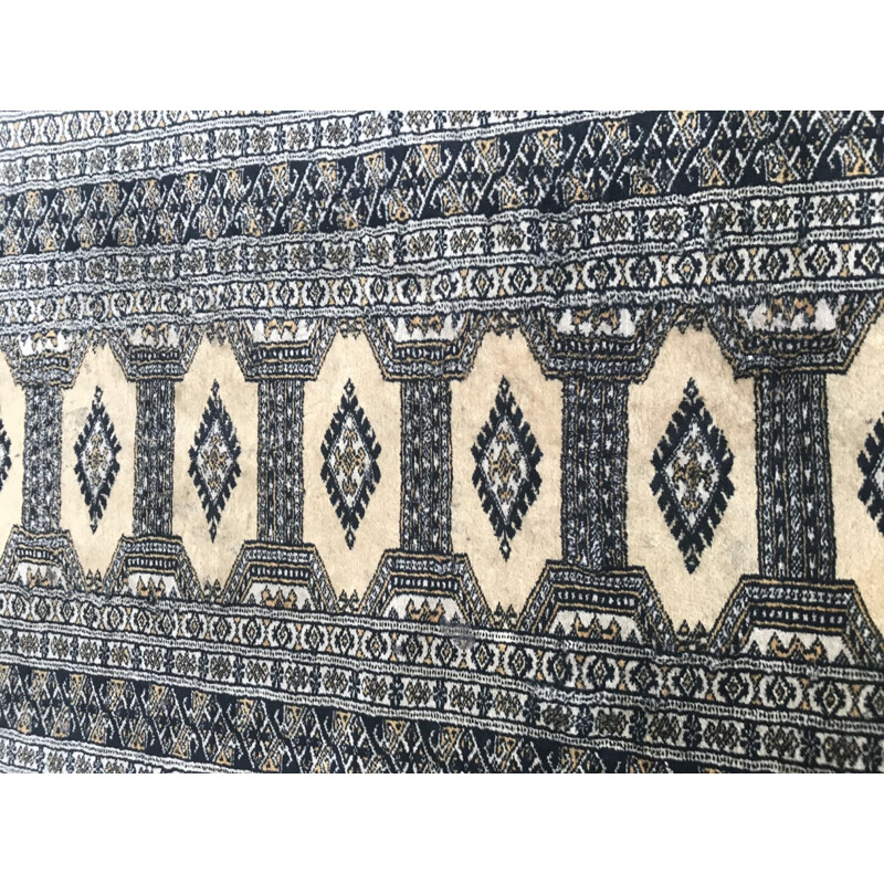 Vintage Pakistani corridor rug