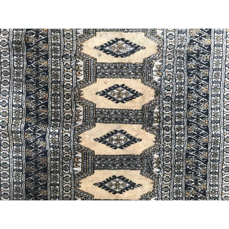 Vintage Pakistani corridor rug