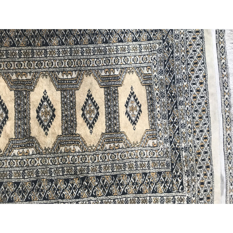 Vintage Pakistani corridor rug