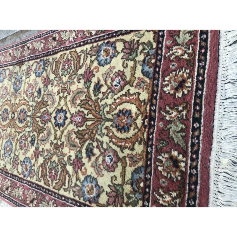 Vintage Transylvanian corridor rug