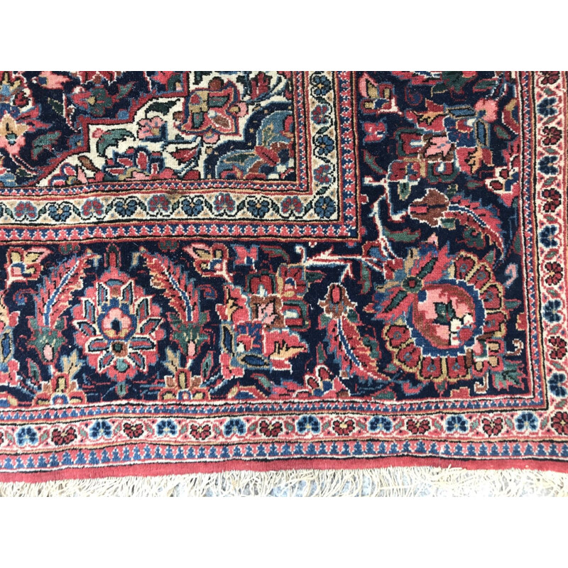 Tapis vintage Persan Kashan