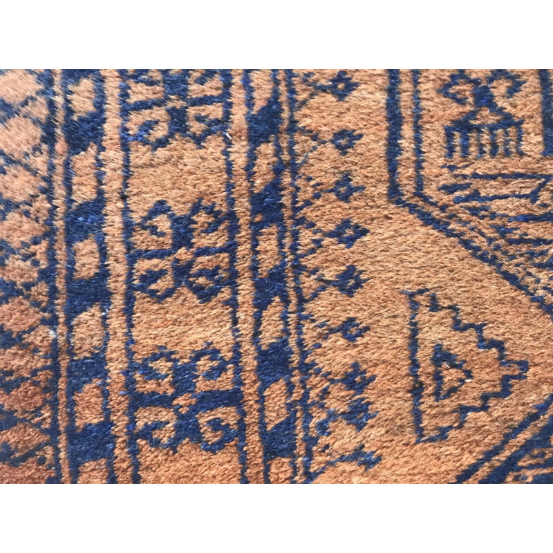 Vintage Afghan corridor rug