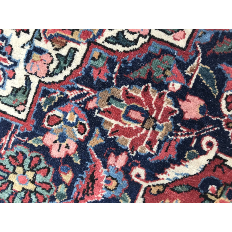 Vintage Persian Kashan rug