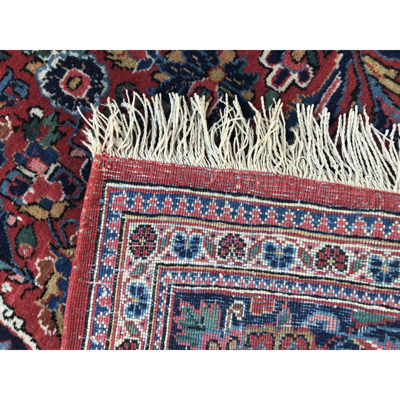 Vintage Persian Kashan rug