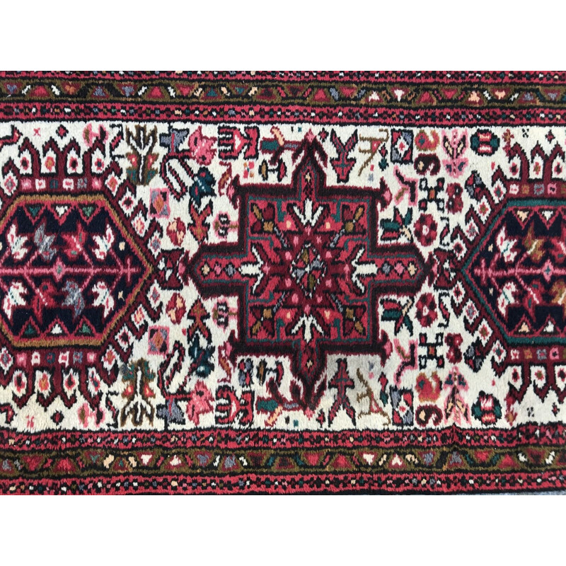 Tapis de couloir vintage Persan Heriz