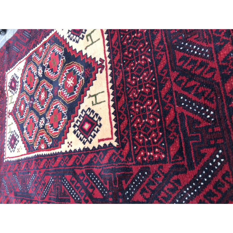 Vintage Persian Belutch done hand carpet