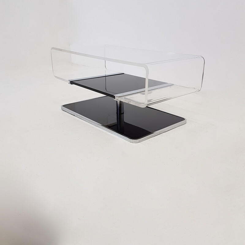 TV stand or coffee table Michel Dumas - 1970