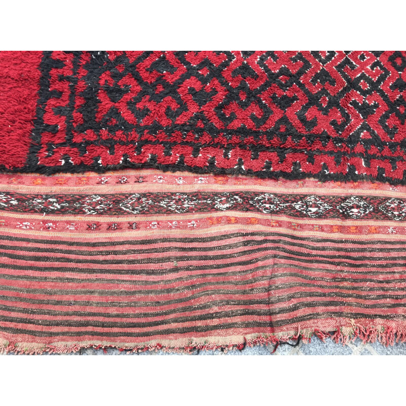 Algerian vintage handmade carpet