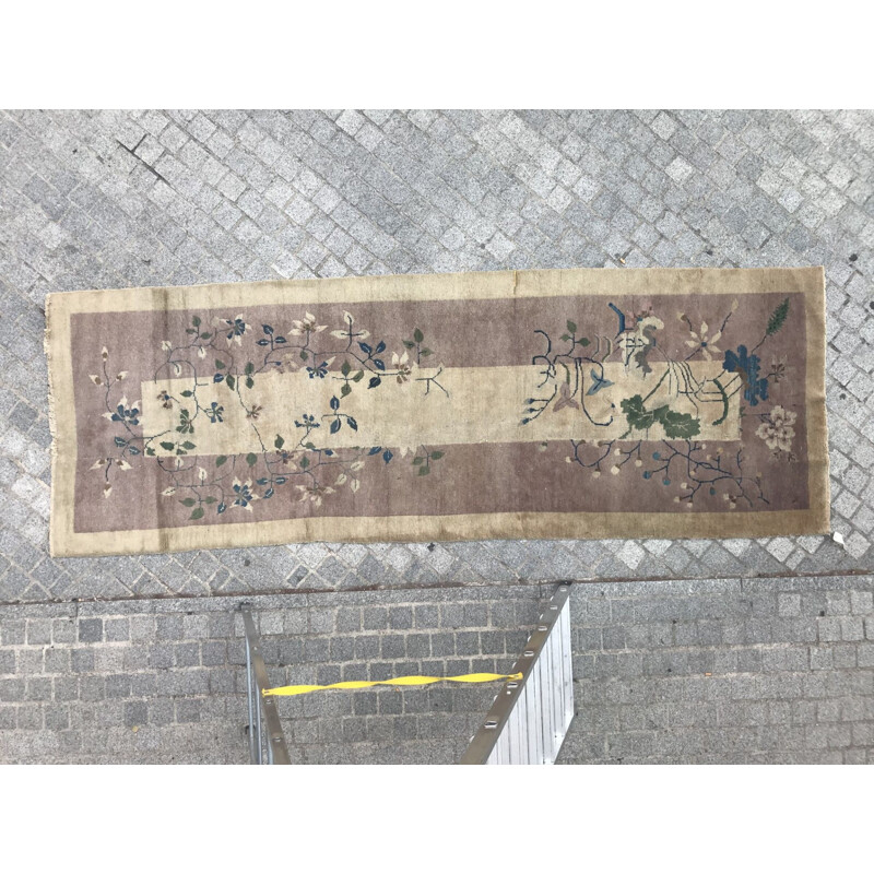 Vintage Chinese carpet in wool