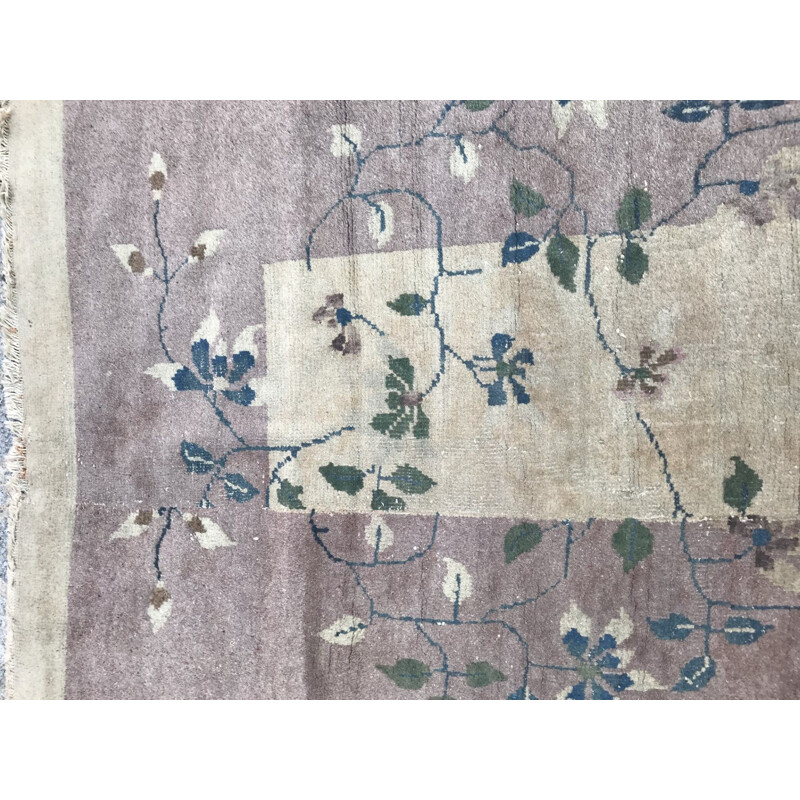 Vintage Chinese carpet in wool