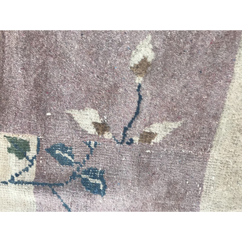 Vintage Chinese carpet in wool