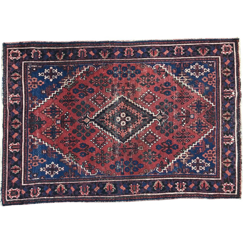 Vintage Persian Joshaghan rug