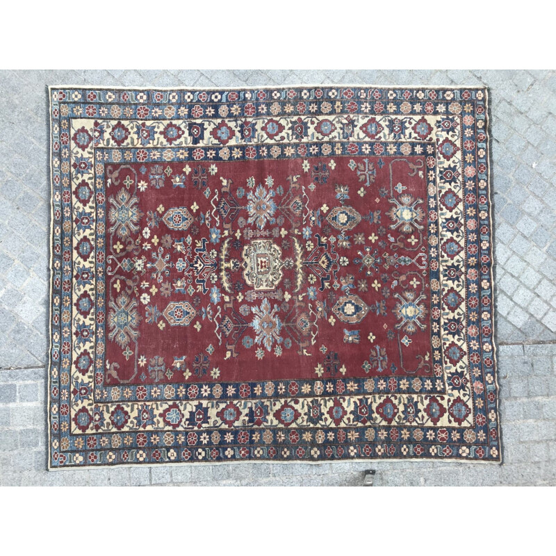 Grand tapis vintage afghan