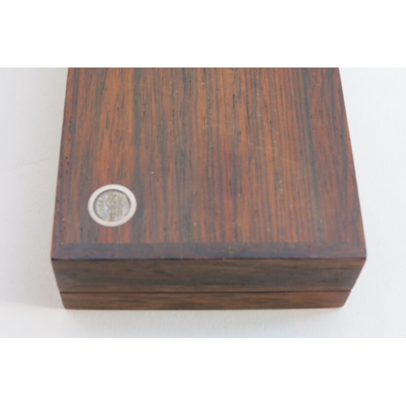 Vintage rosewood box by Hans Hansen